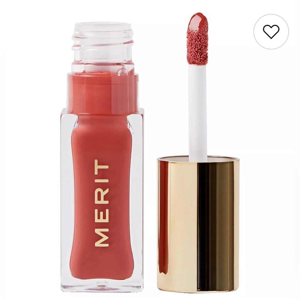 Merit Shade Slick Tinted Lip Oil – Pink Beet